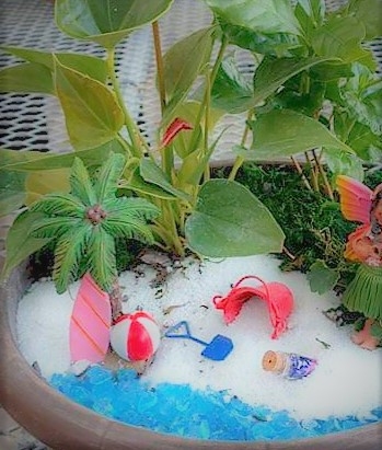 beach faery garden example